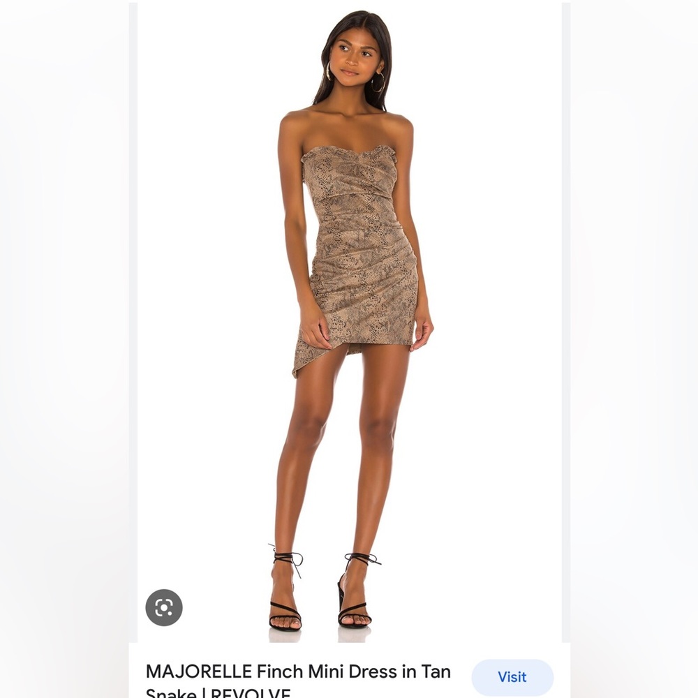 Majorelle brown suede mini dress - excellent condition